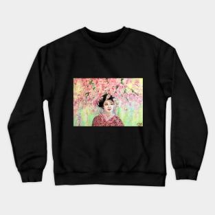 A Japanese Spring Crewneck Sweatshirt